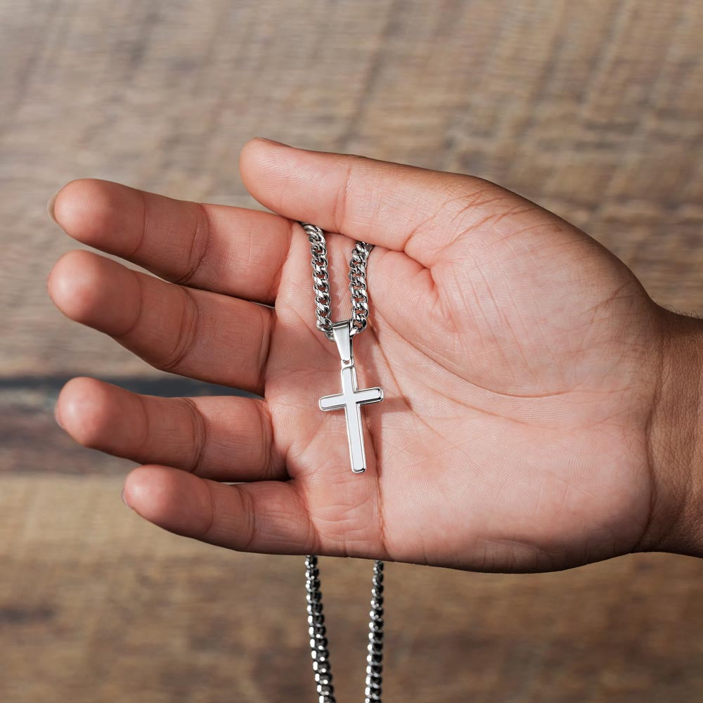 Faith & Future - Senior 2025 Graduation Cross Necklace