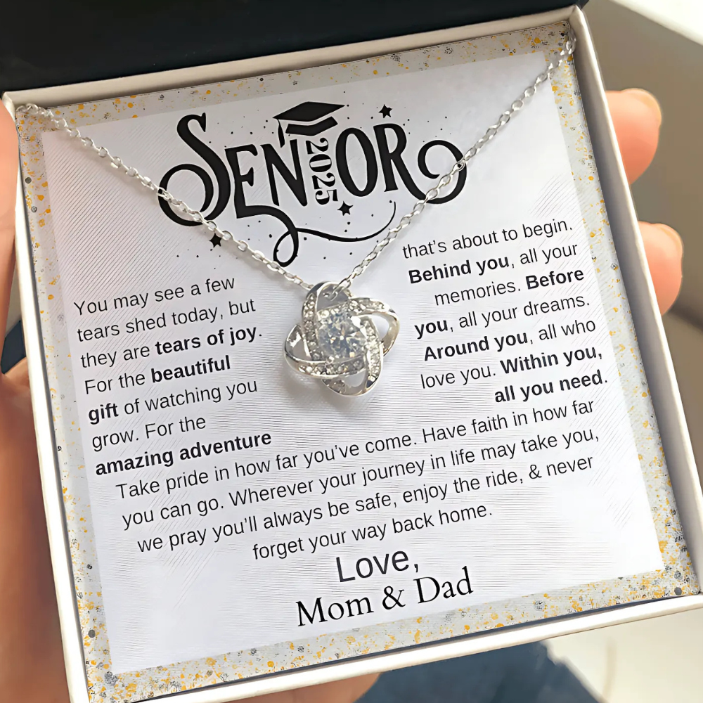 Senior 2025 - Before You All Your Dreams - Love Knot Necklace