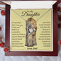 To My Daughter From Dad | Forever Love Necklace