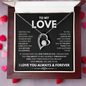 To My Love Necklace - Gift for Wife | Girlfriend | Fiancé | Partner