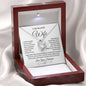 TO MY WIFE | FOREVER LOVE NECKLACE