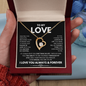To My Love Necklace - Gift for Wife | Girlfriend | Fiancé | Partner