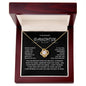 TO MY BEAUTIFUL DAUGHTER | LOVE KNOT NECKLACE