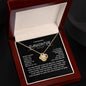 TO MY BEAUTIFUL DAUGHTER | LOVE KNOT NECKLACE