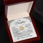 TO MY DAUGHTER | YOU ARE BRAVER, SMARTER, STRONGER | LOVE KNOT NECKLACE