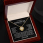 TO MY BEAUTIFUL DAUGHTER | LOVE KNOT NECKLACE