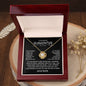 TO MY BEAUTIFUL DAUGHTER | LOVE KNOT NECKLACE