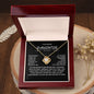 TO MY BEAUTIFUL DAUGHTER | LOVE KNOT NECKLACE