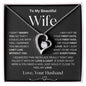 To My Wife | Forever Love Necklace
