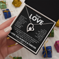 To My Love Necklace - Gift for Wife | Girlfriend | Fiancé | Partner