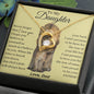 To My Daughter From Dad | Forever Love Necklace