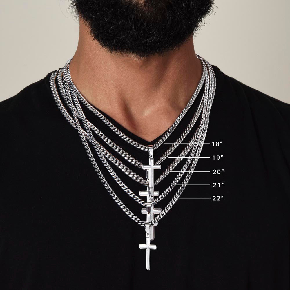 Faith & Future - Senior 2025 Graduation Cross Necklace