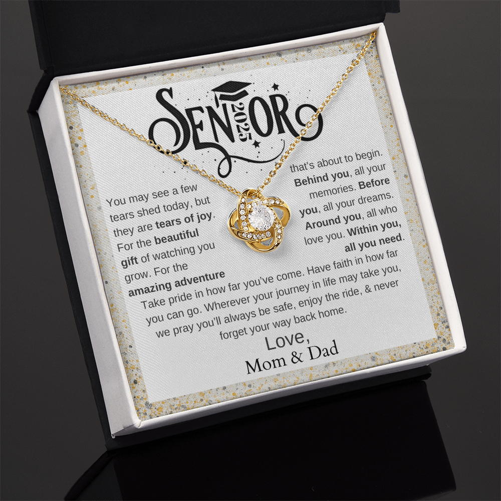Senior 2025 - Before You All Your Dreams - Love Knot Necklace