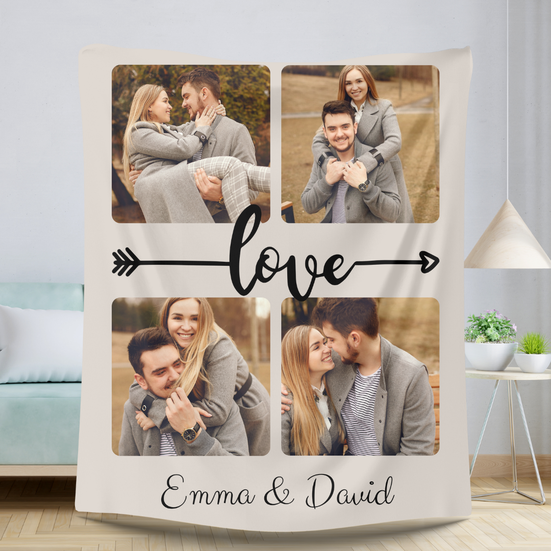 Personalized Photo Blanket