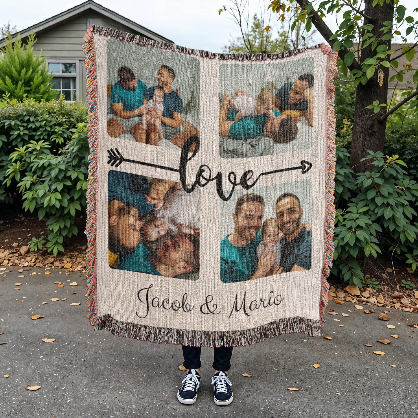 Personalized Photo Blanket