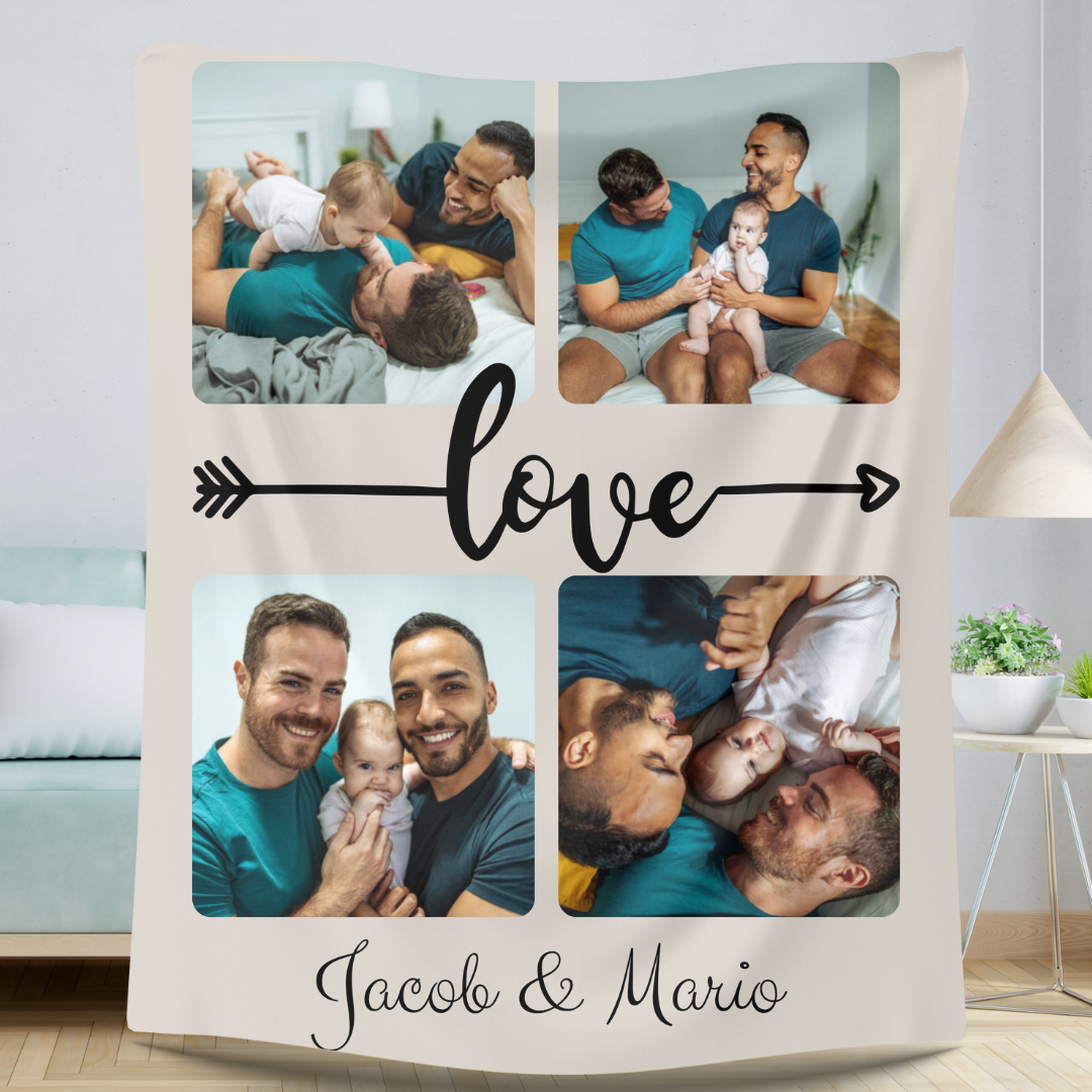 Personalized Photo Blanket