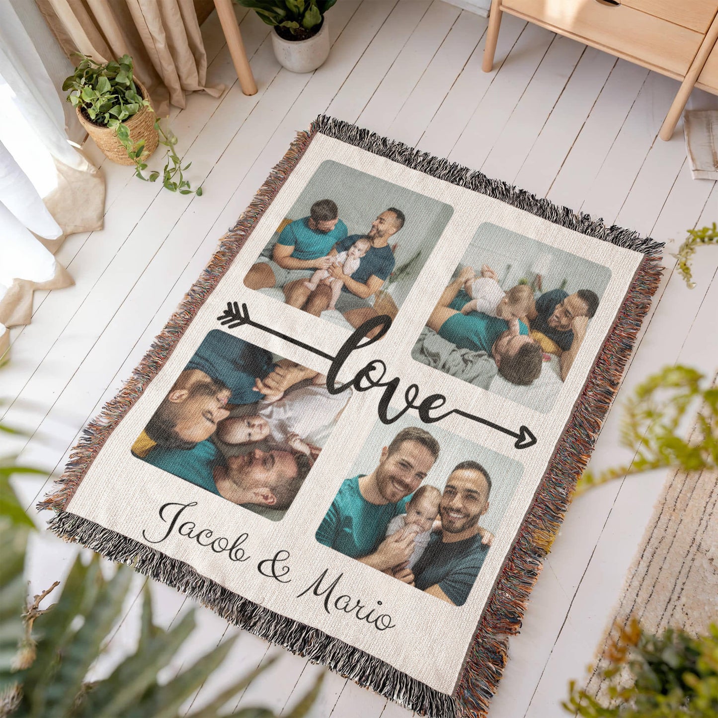 Personalized Photo Blanket