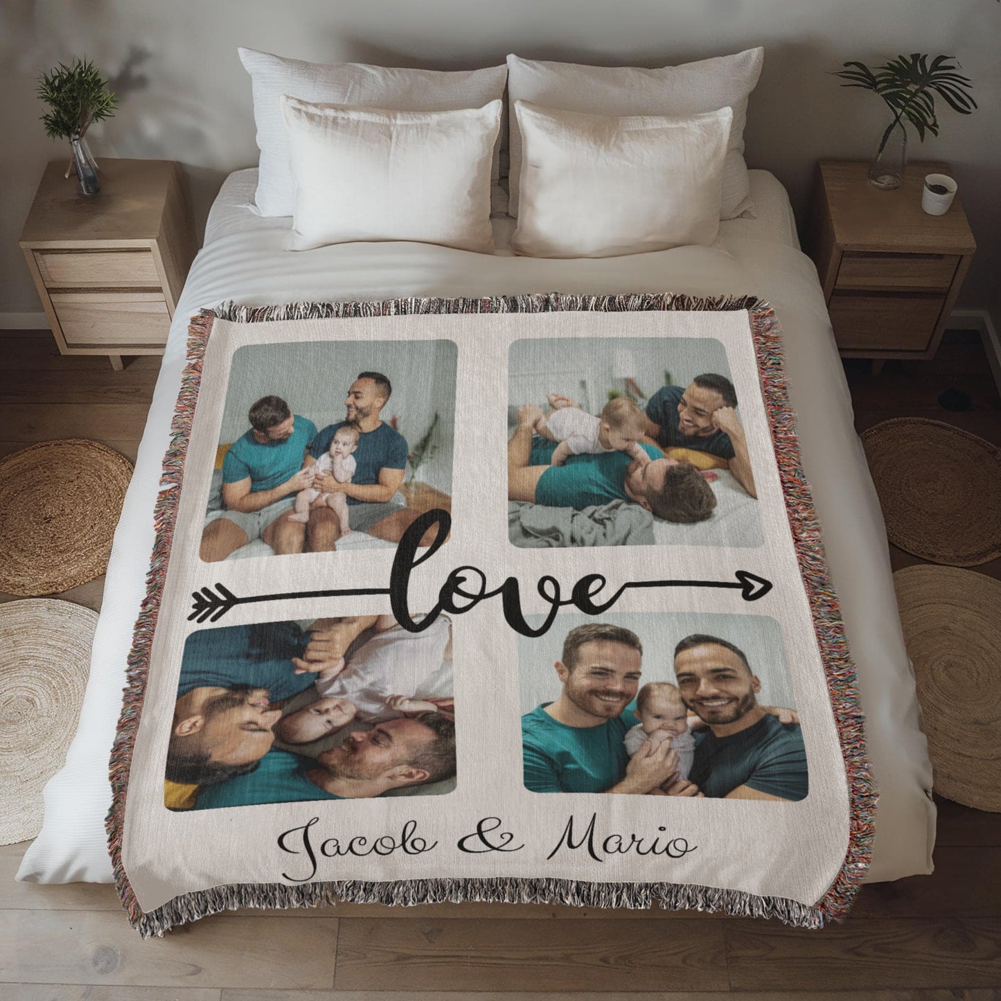 Personalized Photo Blanket