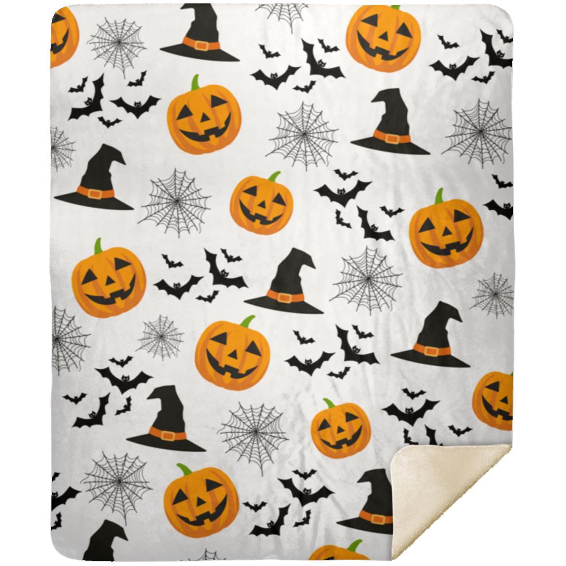 Pumpkins, Witches and Bats Oh My Blanket