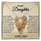 "BELIEVE IN YOURSELF" LOVE KNOT NECKLACE - DAUGHTER GIFT