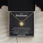 To My Soulmate | Never Forget How Much I Love You | Love Knot Necklace