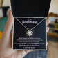 To My Soulmate | Never Forget How Much I Love You | Love Knot Necklace