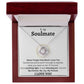 Never Forget How Much I Love You | To My Soulmate | Love Knot Necklace