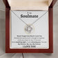 Never Forget How Much I Love You | To My Soulmate | Love Knot Necklace