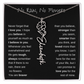 No Rain, No Flowers | Birth Flower Name Necklace