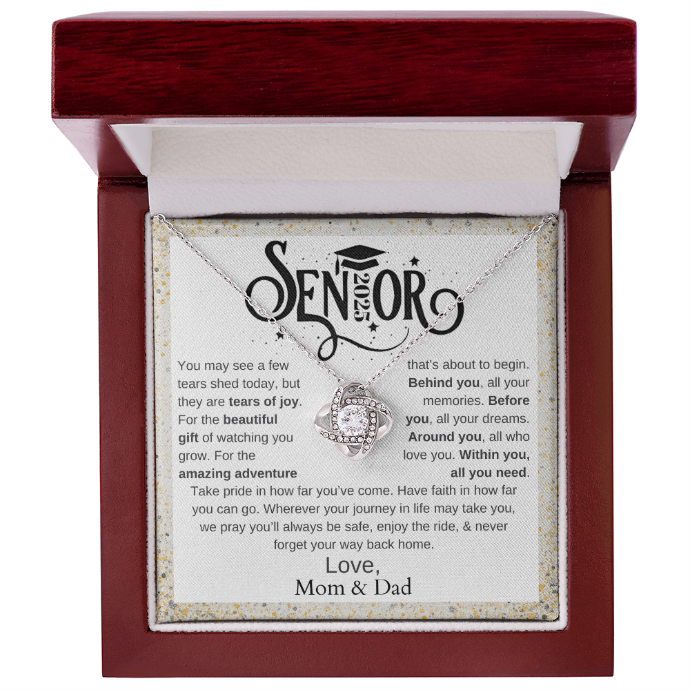 Senior 2025 - Before You All Your Dreams - Love Knot Necklace