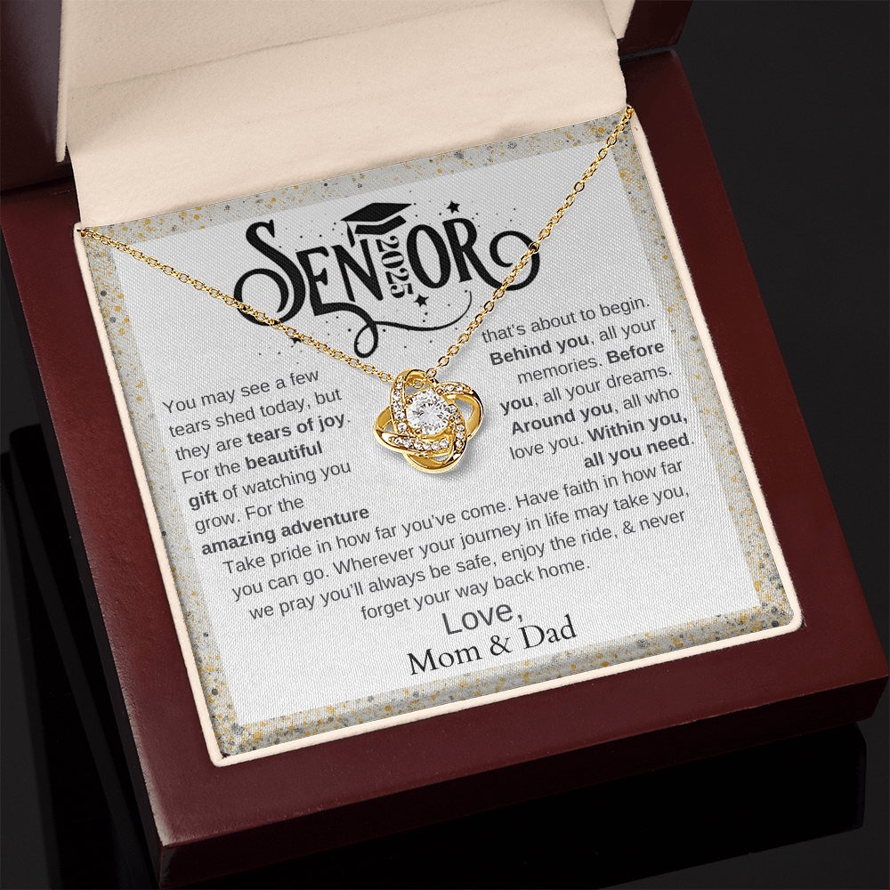 Senior 2025 - Before You All Your Dreams - Love Knot Necklace