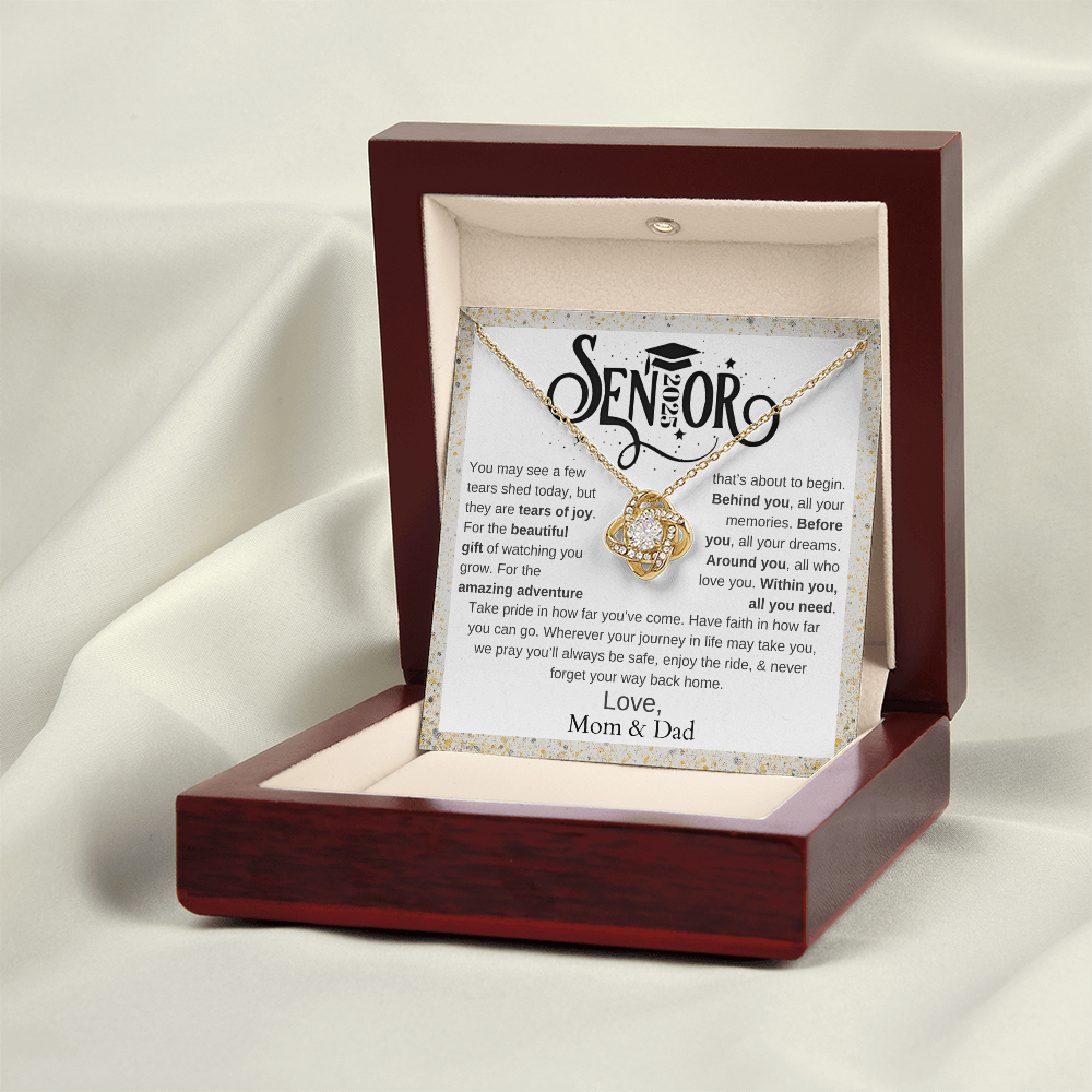 Senior 2025 - Before You All Your Dreams - Love Knot Necklace