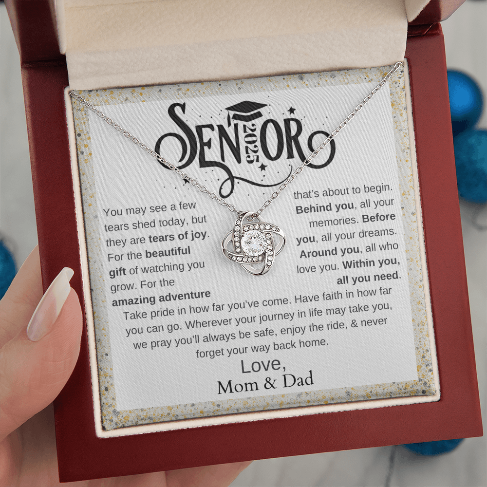 Senior 2025 - Before You All Your Dreams - Love Knot Necklace